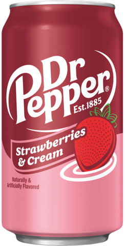 Dr Pepper Strawberries & Cream 355ml