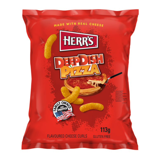 Herr's Deep Dish Pizza Cheese Curls 113g