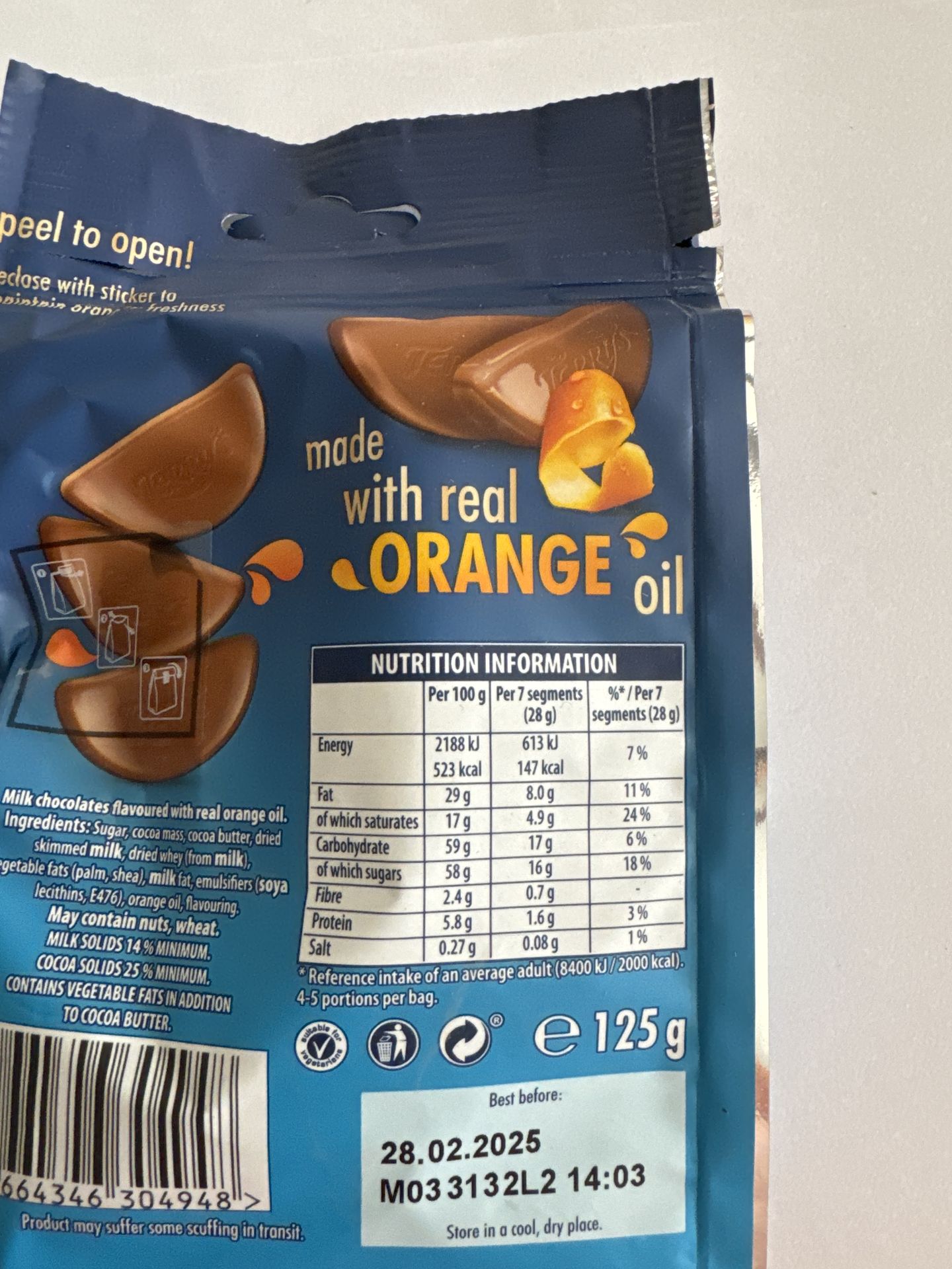 Terry's Chocolate Orange Bitesize 125g