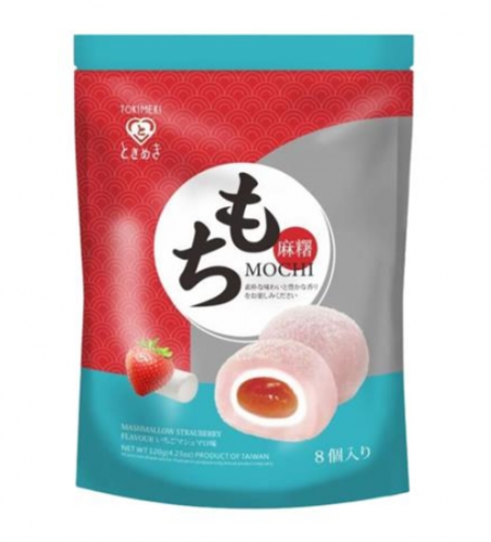 Tokimeki Mini Mochi Marshmallow Strawberry 120g