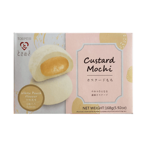 Tokimeki Fruity Mochi White Peach 168g