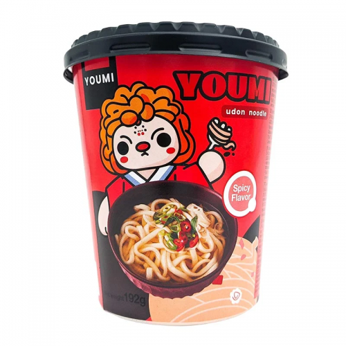 Youmi Instant Udon Spicy Flavor Cup 192g
