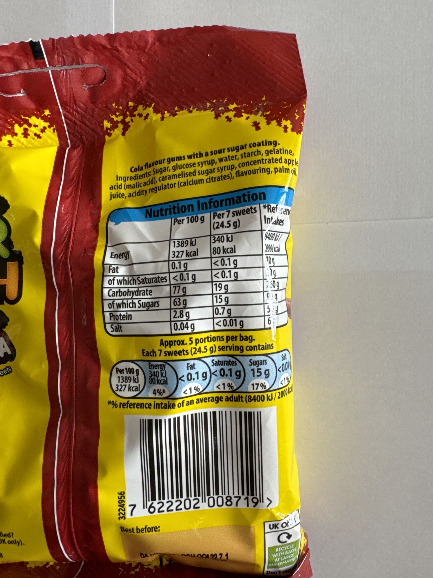 Sour Patch Kids Cola 130g