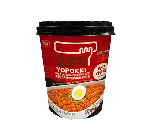 Yopokki Ricecake & Ramen Cup Kimchi 145g