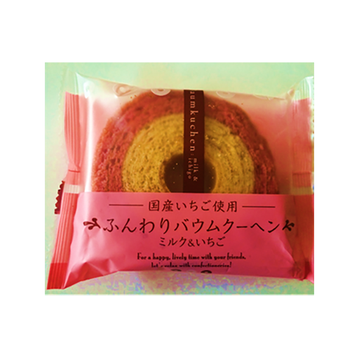 Taiyo Bamkuchen Strawberry Milk 60g