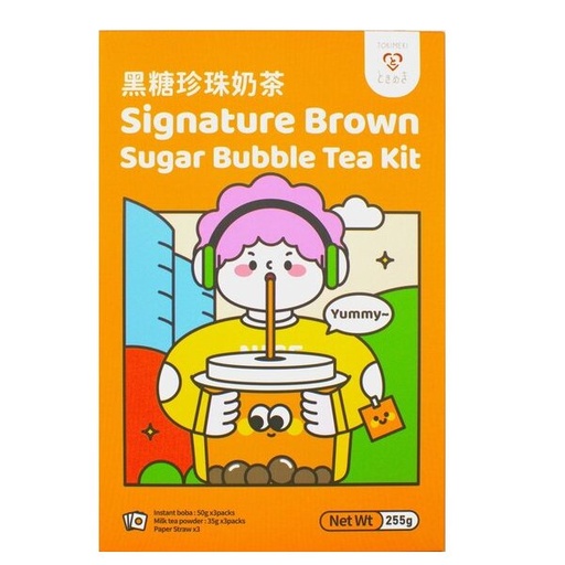 Tokimeki Bubble Tea Kit Brown Sugar 255g