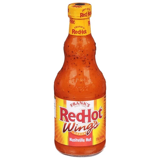 Frank's Red Hot Wings Sauce Nashville Hot 355ml
