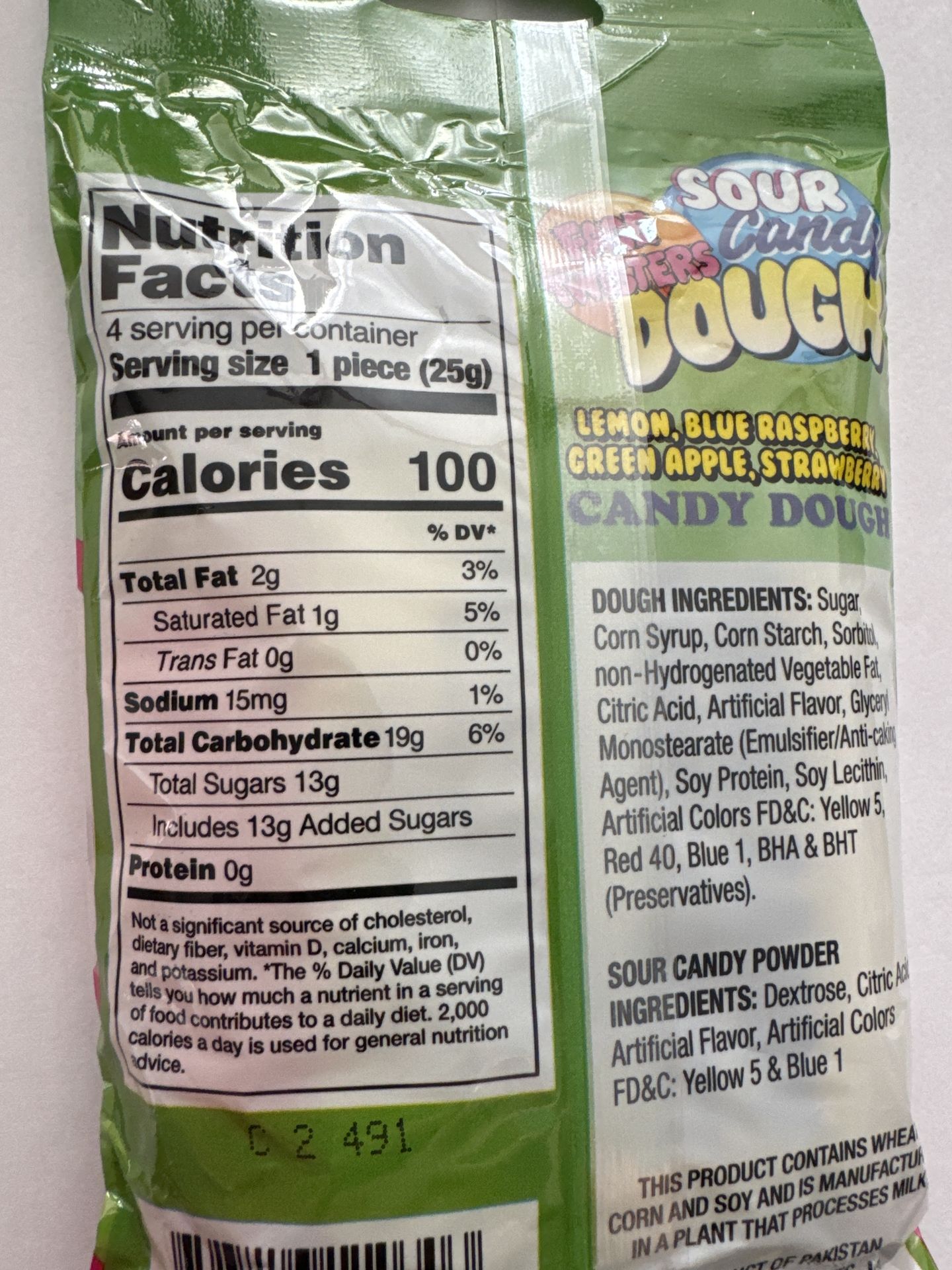 Face Twister Sour Candy Dough 100g