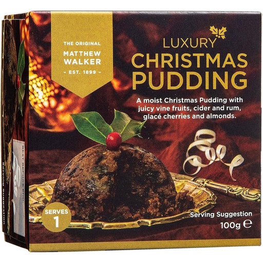 Matthew Walkers Luxury Christmas Pudding 100g