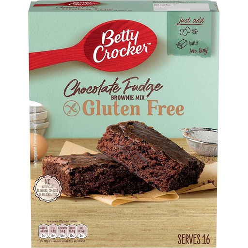 Betty Crocker Gluten Free Chocolate Fudge Brownie Mix 415g