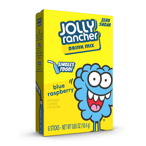 Jolly Rancher Blue Raspberry Drink Mix 6 sticks 18,4g