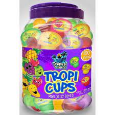 Tropical Treasures Tropi Cups Jar 100pcs