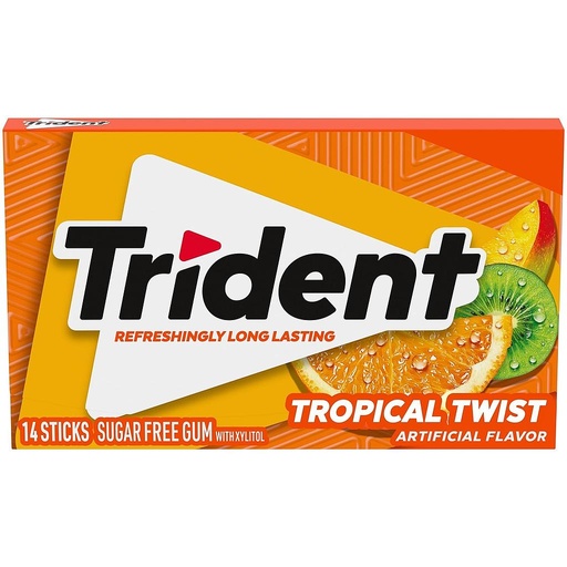 Trident Gum Tropical Twist 31g