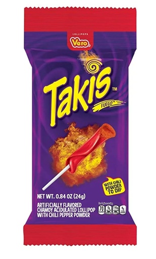 Takis Fuego Lollipop 24g