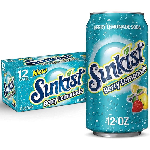 Sunkist Berry Lemonade 355ml