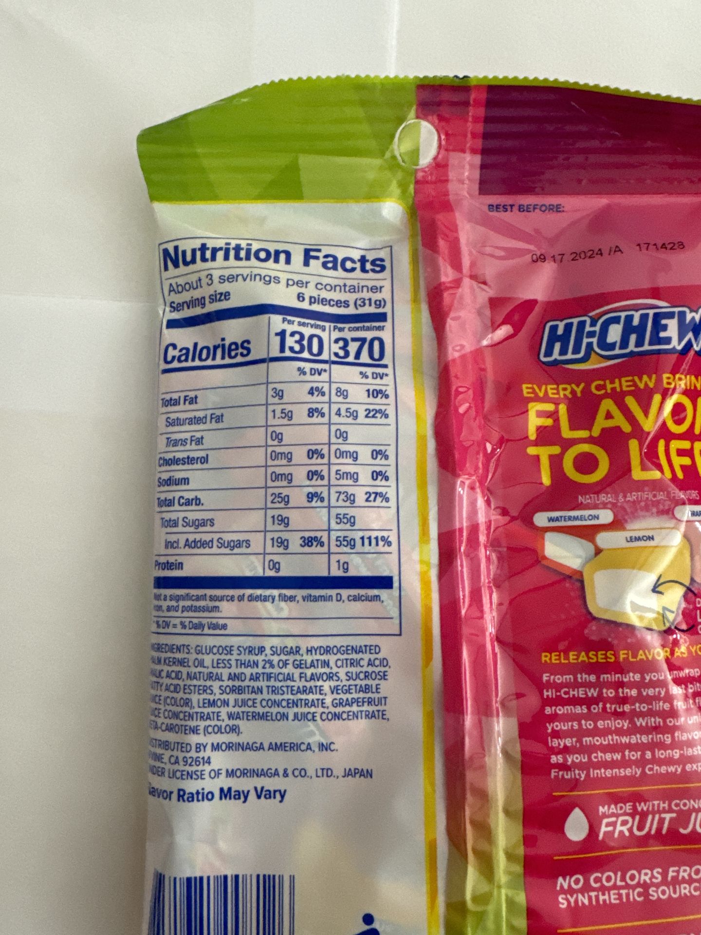 Hi-Chew Sweet & Sour 90g