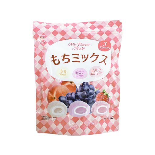 Tokimeki Mix Mochi Peach Grape Strawberry 510g