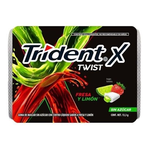 Trident Twist Strawberry Lemon 13,3g