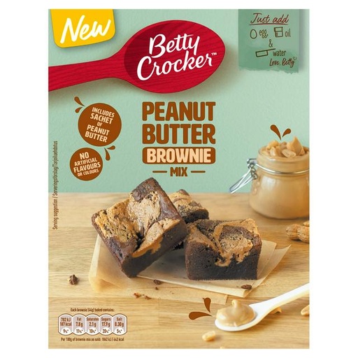 Betty Crocker Peanut Butter Brownie Mix 350g
