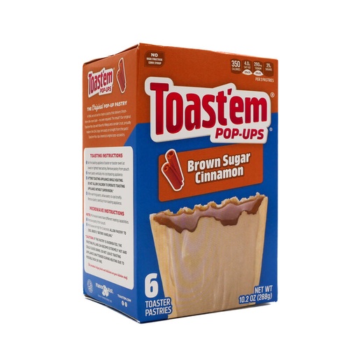 Toast'em Frosted Brown Sugar Cinnamon 288g