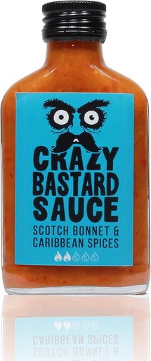 Crazy Bastard Scotch Bonnet & Caribbean Spices 100ml