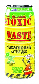 Toxic Waste Energy Drink Sociable Sour Apple 473ml
