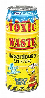 Toxic Waste Energy Drink Baneful Blue Raspberry 473ml