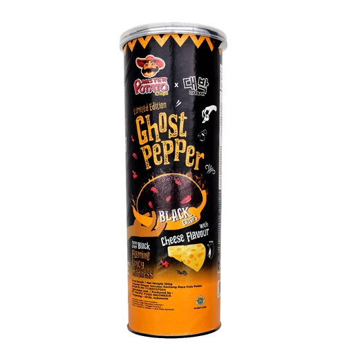 Mister Potato Cheese Black Crisps 80g