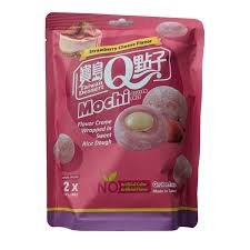 Q Mochi Strawberry Cheese Flavor 180g