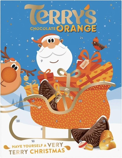 Terrys Chocolate Orange Advent Calendar 106g