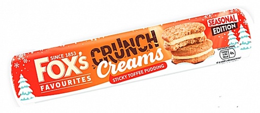 Fox's Crunch Creams Sticky Toffee Pudding 200g