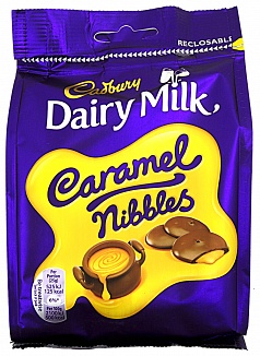 Cadbury Dairy Milk Caramel Nibbles 120g