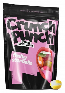 Crunch Punch Fruity Starballs 100g