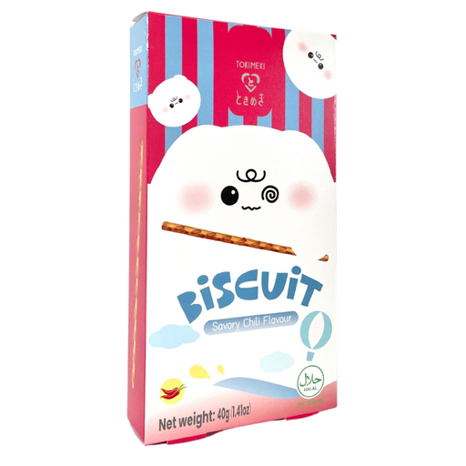 Tokimeki Biscuit Stick Savory Chili Fl 40g