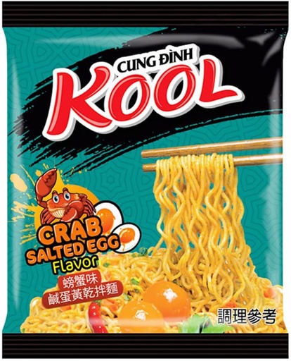 Cung Dinh - Instant Noodles - Crab Salted Egg 92g