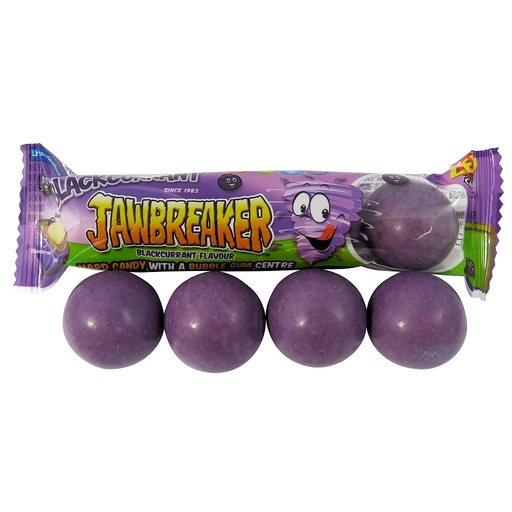 Zed Gum Blackcurrant Jawbreaker 4buc 33g