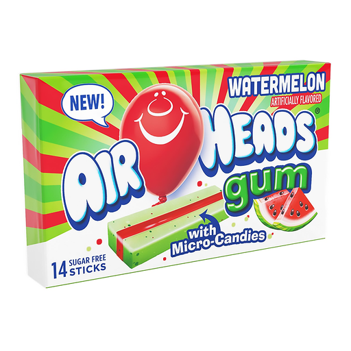 Airheads - Watermelon Chewing Gum - 34g