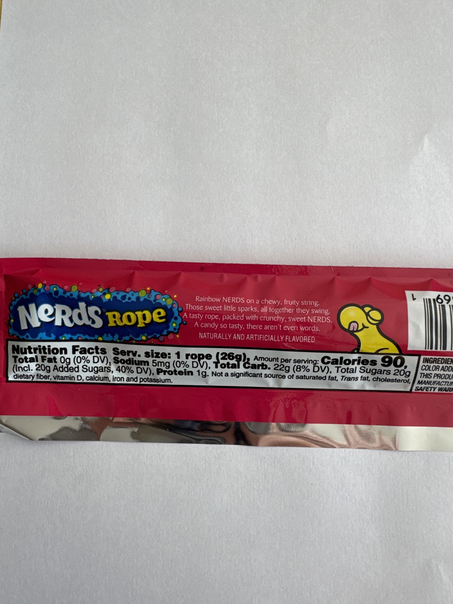 Rainbow Nerds Rope 26g