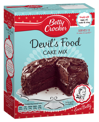 Betty Crocker Devils Food Cake Mix 425g